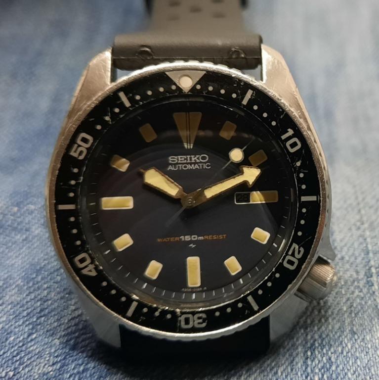 Vintage Seiko 4205-015T Scuba Diver Automatic Men's Watch, Women's Fashion,  Watches & Accessories, Watches on Carousell