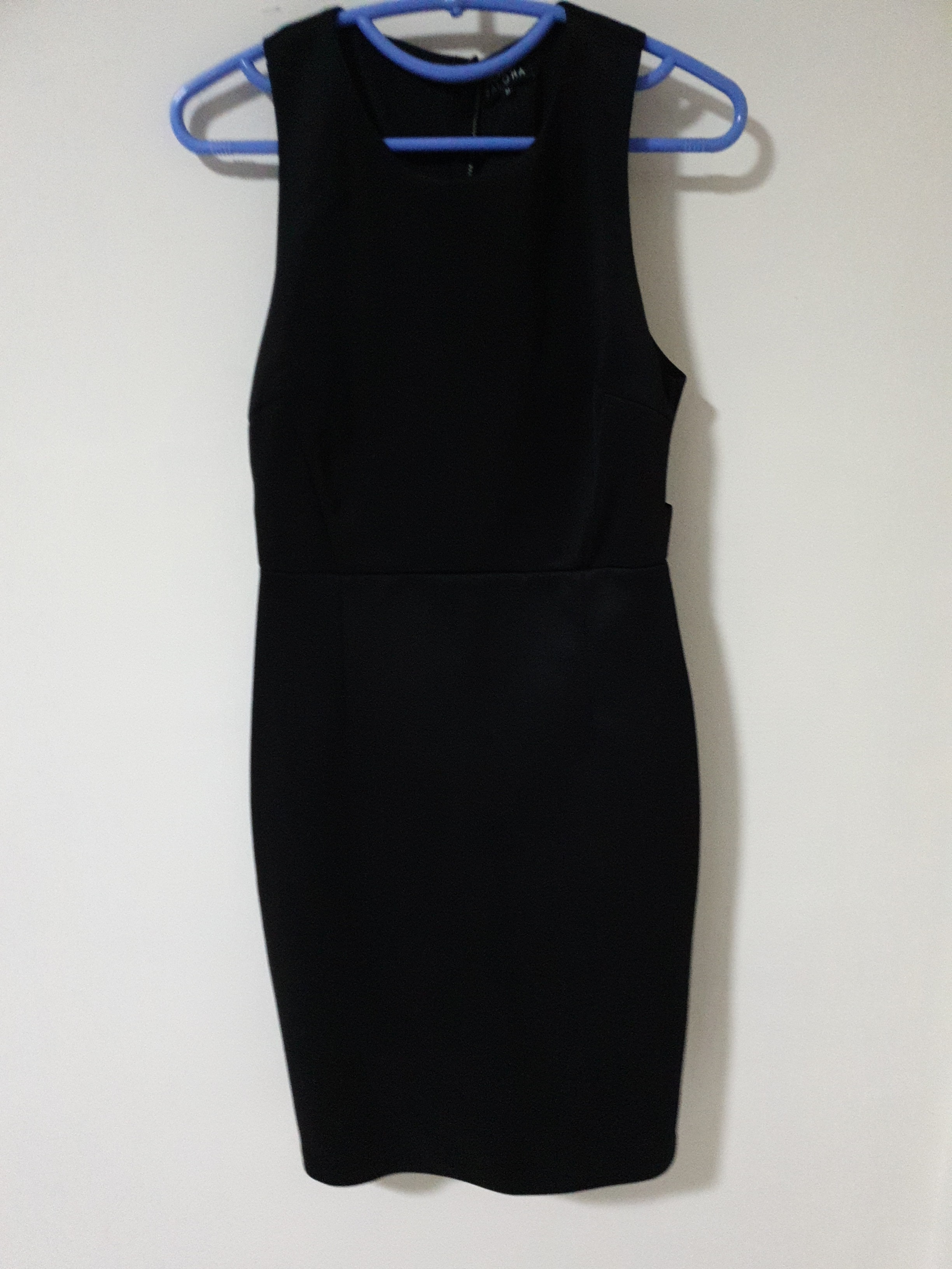 zalora black dress