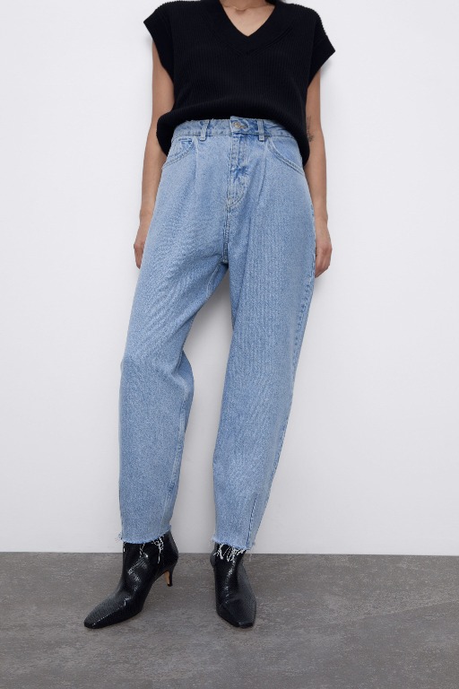 zara slouchy jean