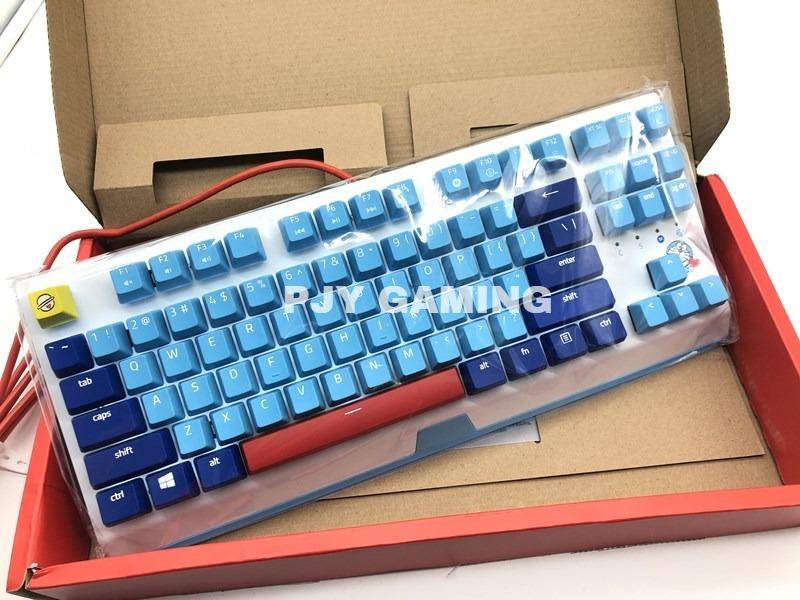99new razer x doraemon mouse/keyboard bundle(razer blackwidow x te ...
