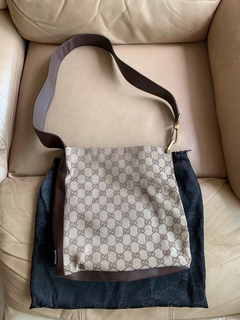 正版絕版經典Gucci Monogram A91761 手袋斜咩袋意大利製造made in