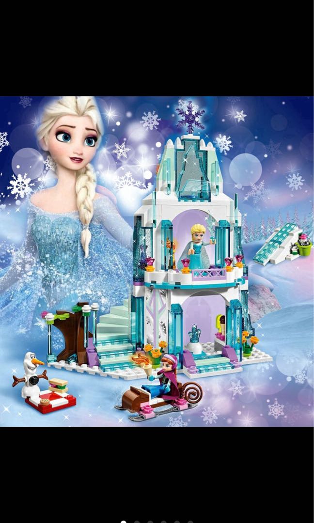 frozen elsa ice castle