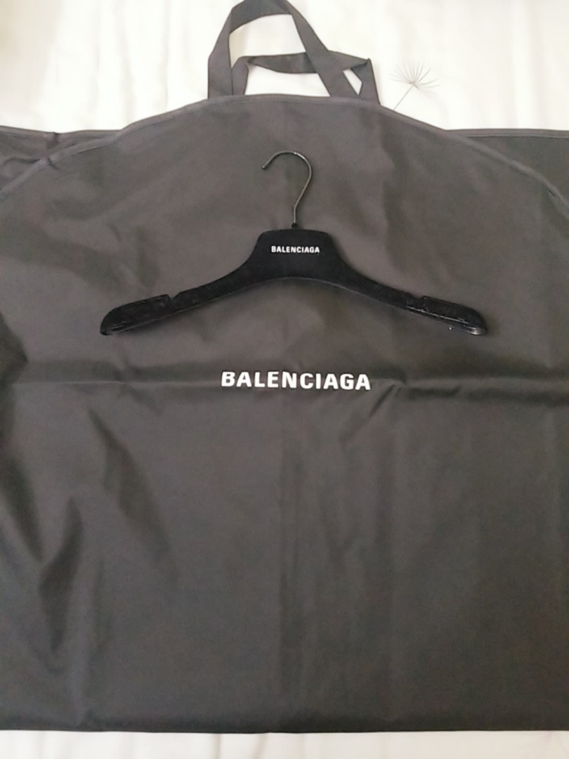 Balenciaga store garment bag
