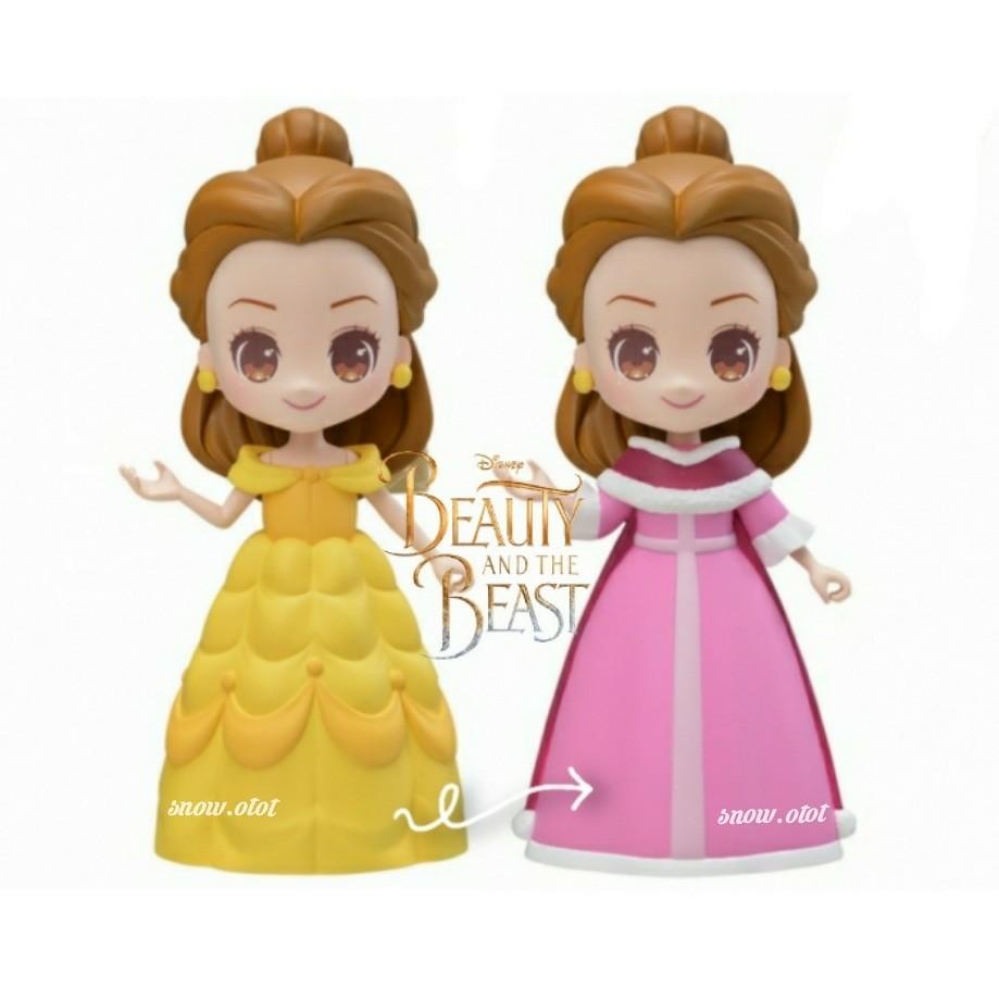 日版迪士尼貝兒公主公仔模型Disney/Princess/Beauty and the beast