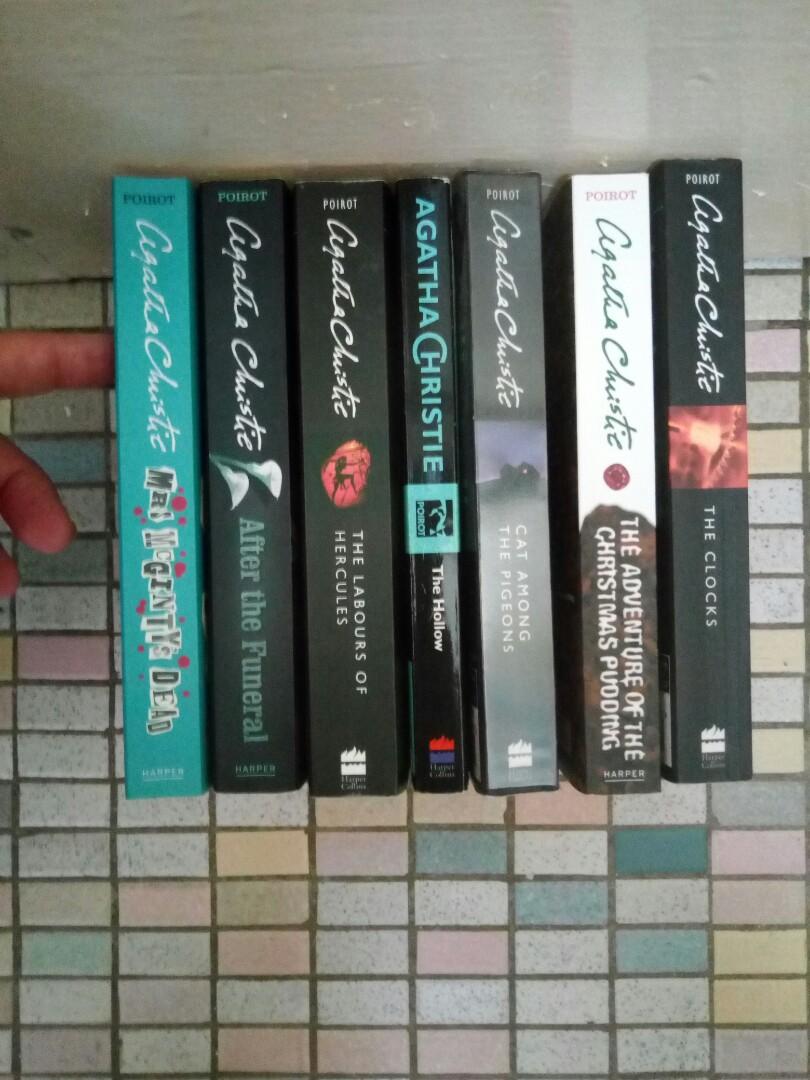Agatha Christie Hercule Poirot Books Hobbies Toys Books Magazines Fiction Non Fiction On Carousell