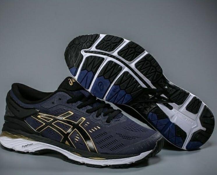 ASIC GEL KAYANO 24 PEACOT BLACK RICHGOLD