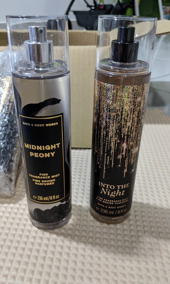 Midnight peony bath discount and body works