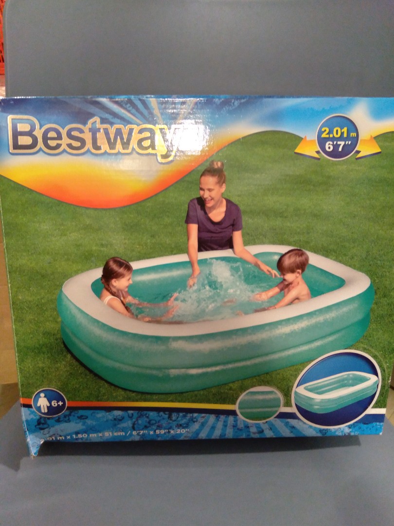 Bestway Inflatable Pool, Babies & Kids, Bathing & Changing, Bathtub