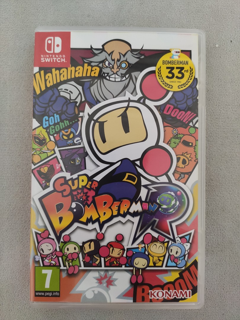 Super Bomberman Nintendo Switch, Video Gaming, Video Games, Nintendo on ...