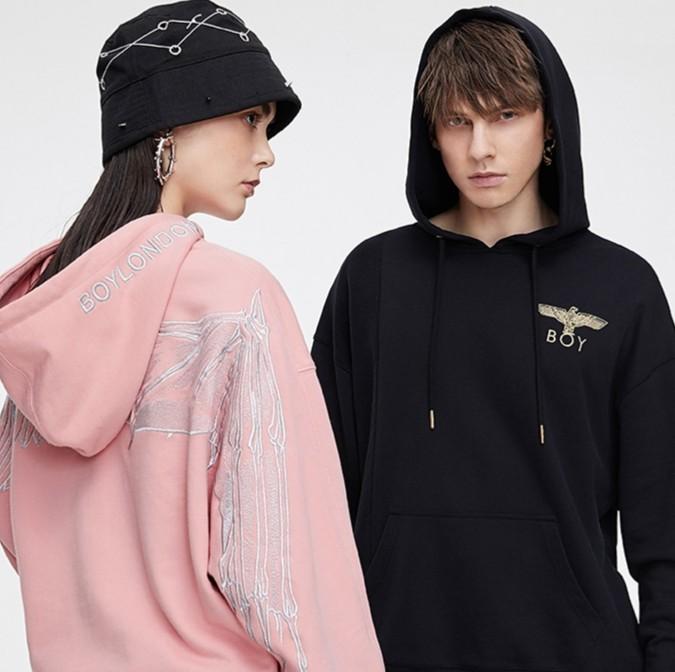 BOY LONDON ANGLE DEVIL WINGS HOODIE Men s Fashion Coats Jackets and Outerwear on Carousell