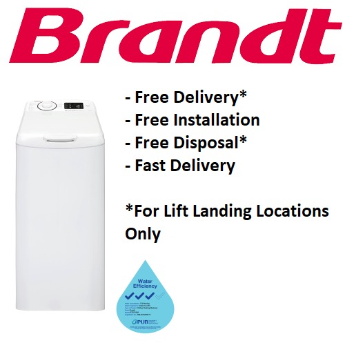 BRANDT BT653MA 6.5KG TOP LOAD WASHING MACHINE, TV & Home Appliances