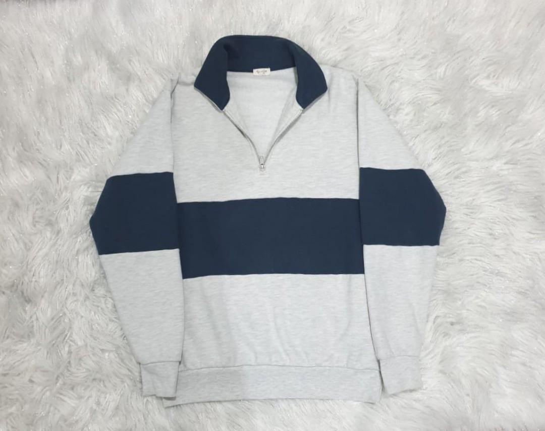 Brandy Melville Isabella Quarterzip Sweatshirt Women s Fashion Tops Other Tops on Carousell
