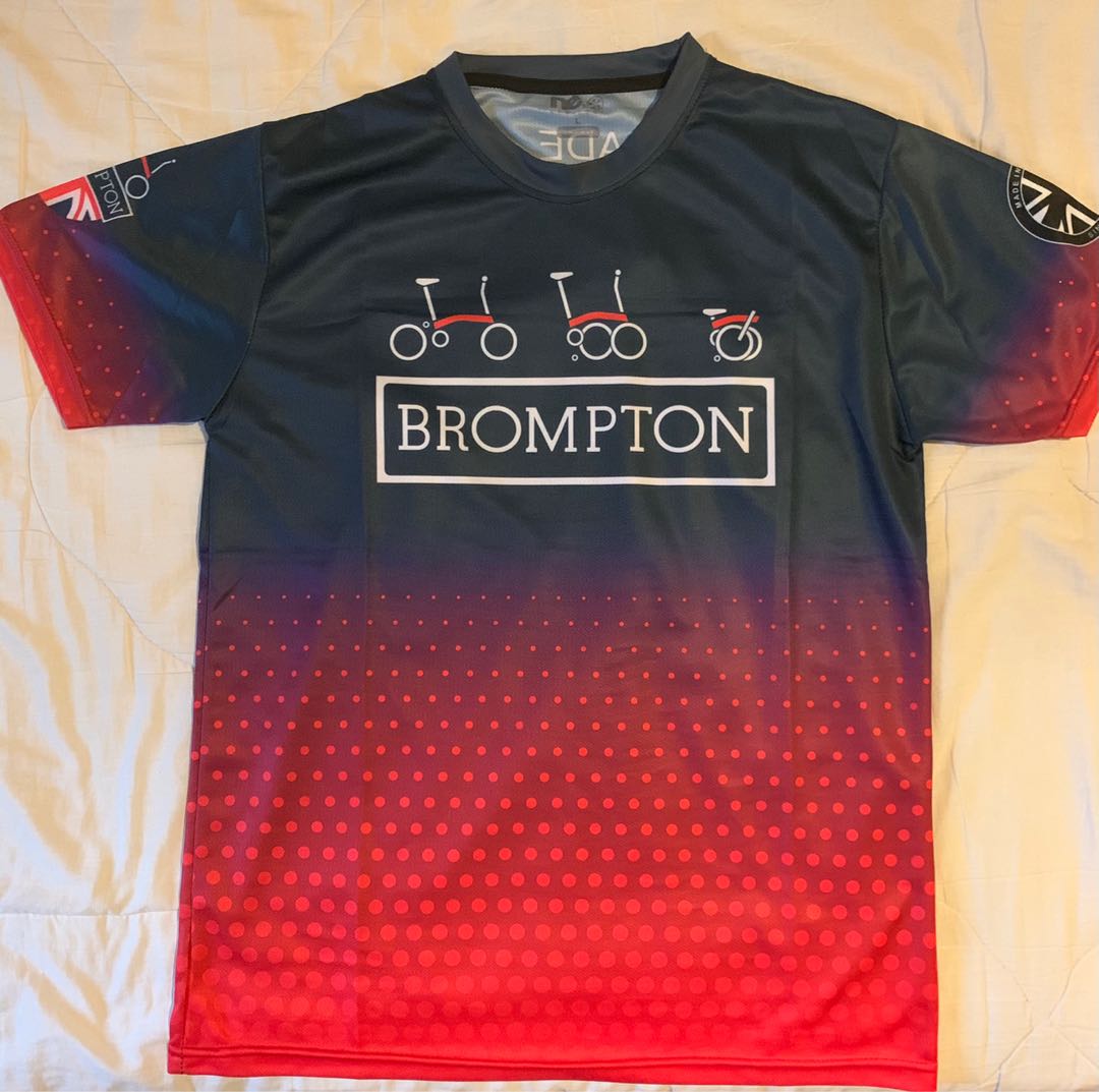 Brompton cycling tshirt, Sports 
