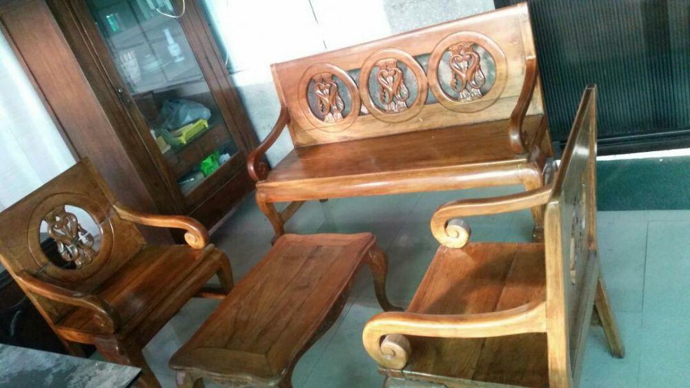 Century Old Antique Molave Sala Set, Furniture & Home Living, Furniture