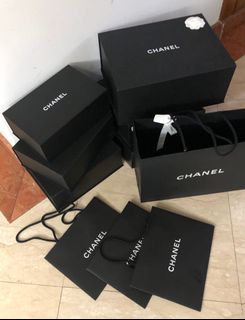 CHANEL, Other, Authentic Chanel Magnetic Box Chanel Ribbon Chanel Booklet Tissue  Paper
