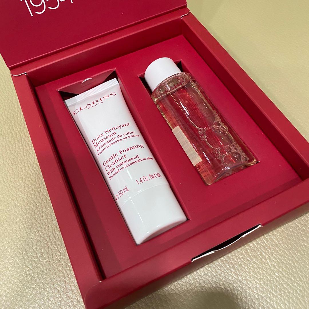 skincare face cleansing clarins