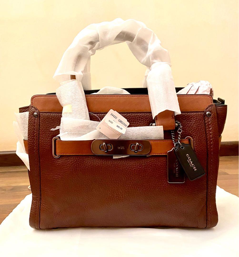 Coach swagger size shop