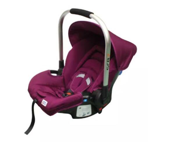 Baby Carrier Car Seat, Purple Car Seat And Stroller Set