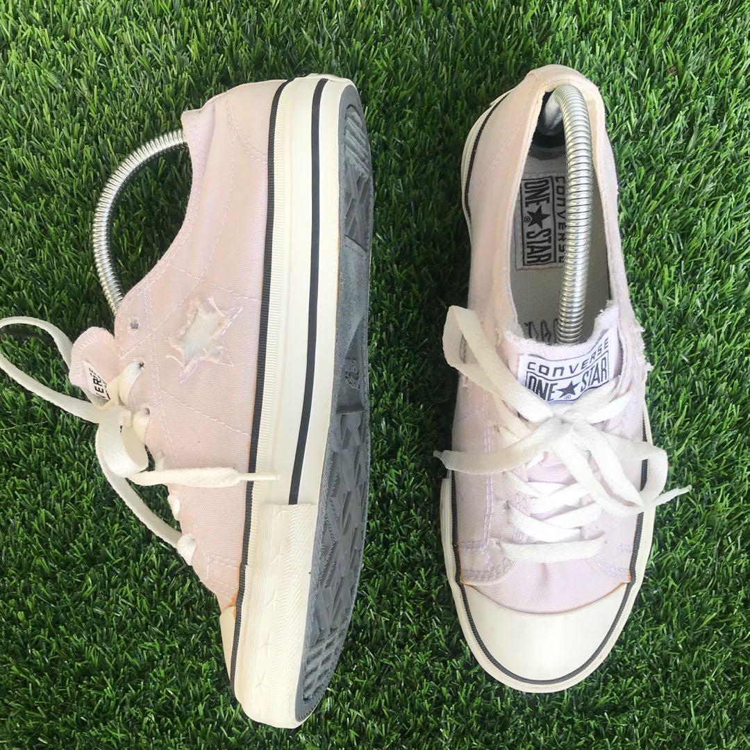 Converse one deals star dusty pink