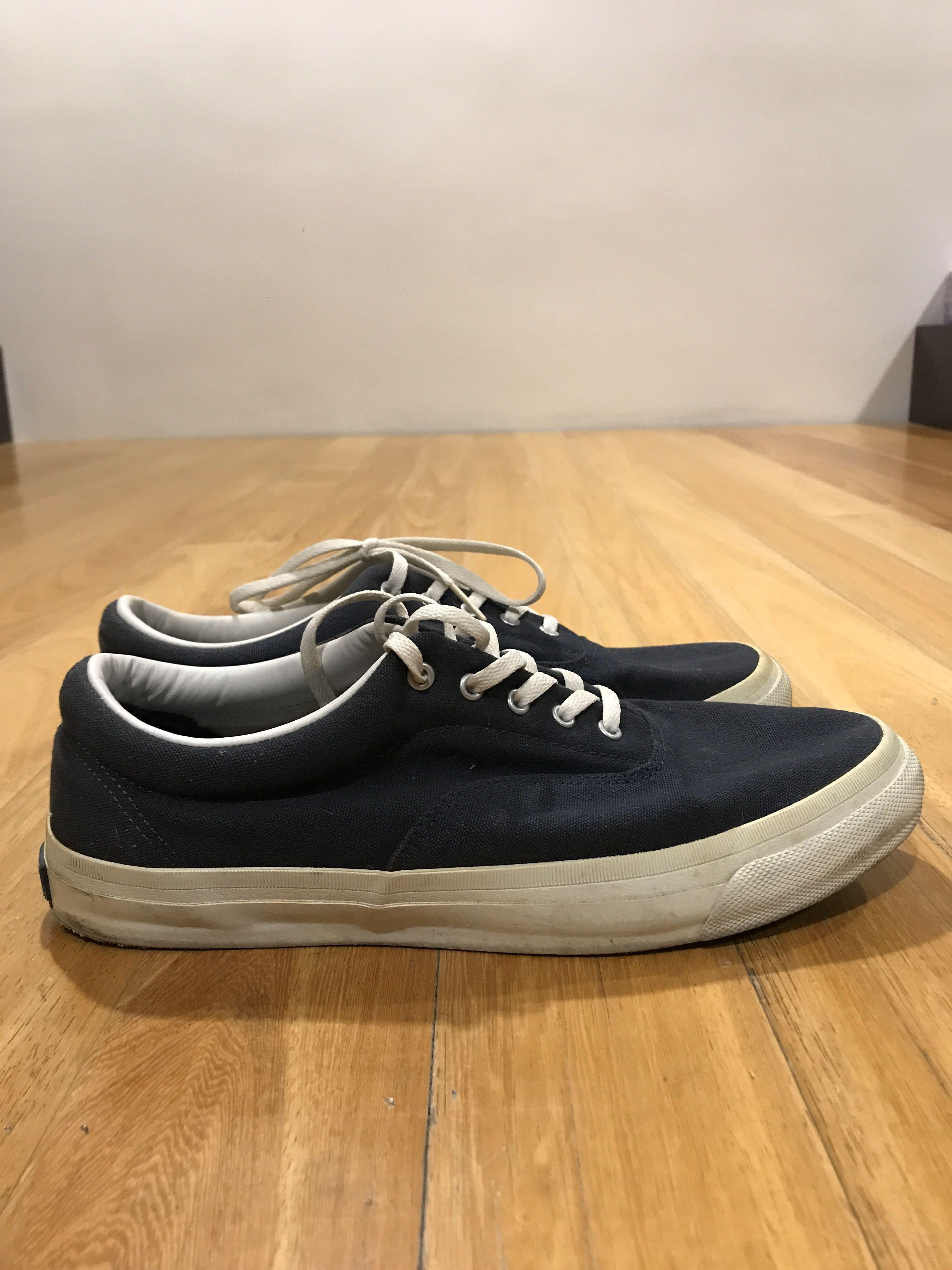 vintage converse skidgrip navy