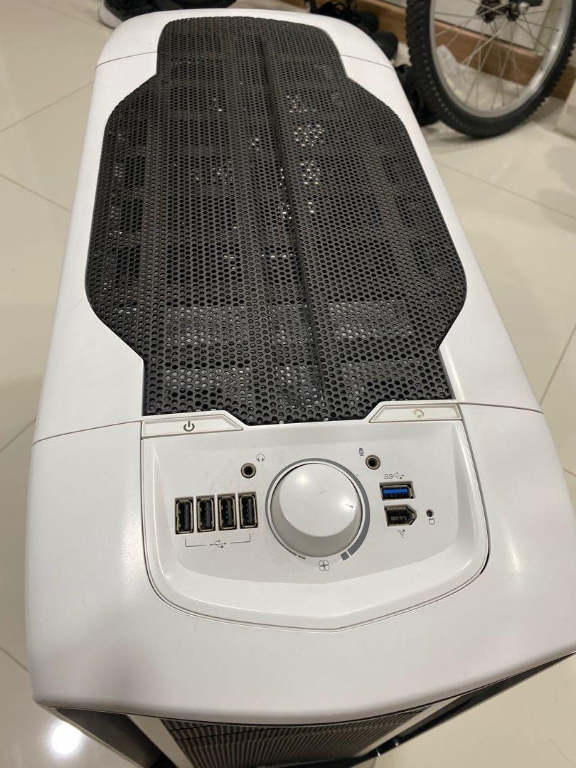 Corsair Graphite 600T white edition Full Tower ATX PC Case Mint ...