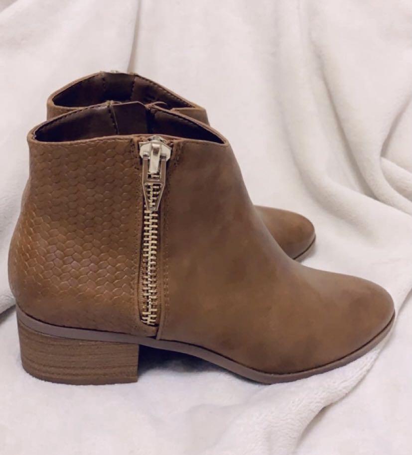 cute brown booties