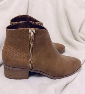 Cute brown booties