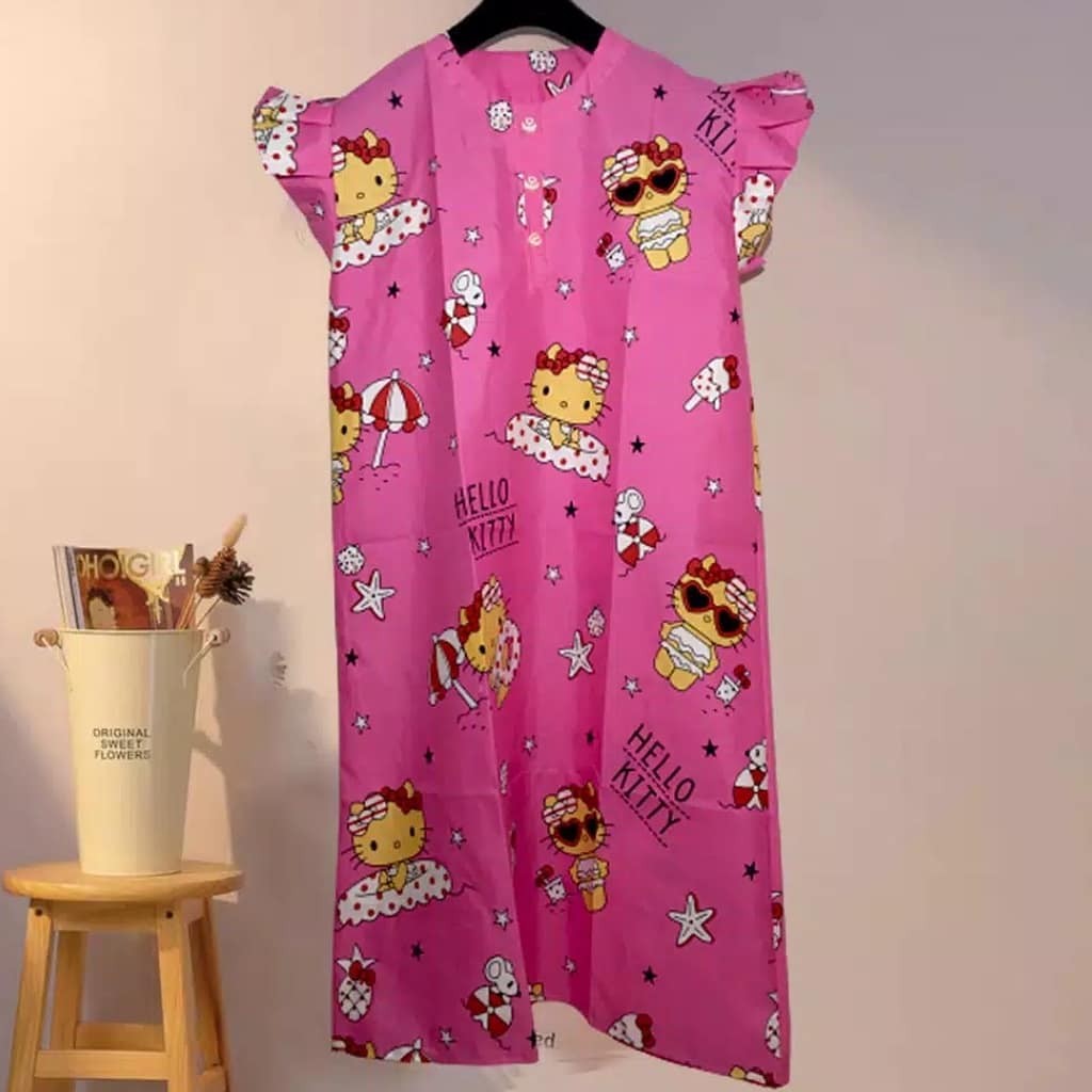 Daster Hello Kitty Daster Murah Daster Katun Fesyen Wanita Pakaian Wanita Lainnya Di Carousell