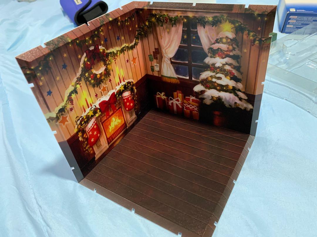 Dioramansion 150 - 008 Christmas (Category: Designer & Blind Box Toys) located in Manila. Submitted by levelsoflev (Listing ID 1037340395, Image 1). Description: Mini diorama set for nendoroid and figmas. Back in box. All parts complete (one joint clip is glued as seen in pic) Shipping via buyer’s expense (via grab or lalamove or any other courier buyer prefers if they book for it). No meetups.