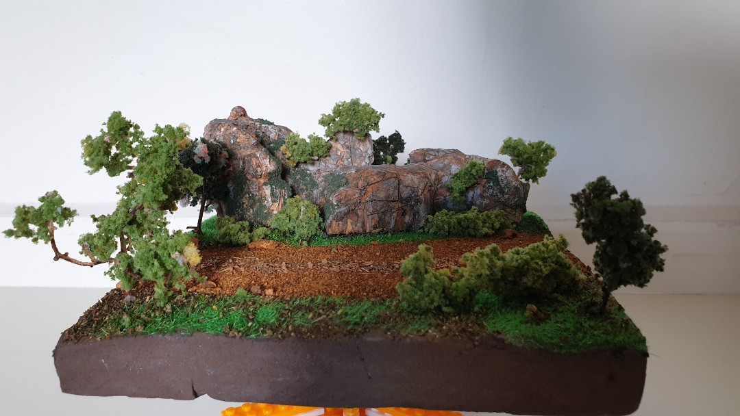 Dirt road Diorama, Hobbies & Toys, Toys & Games on Carousell