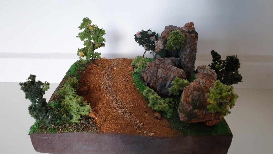 Dirt road Diorama, Hobbies & Toys, Toys & Games on Carousell