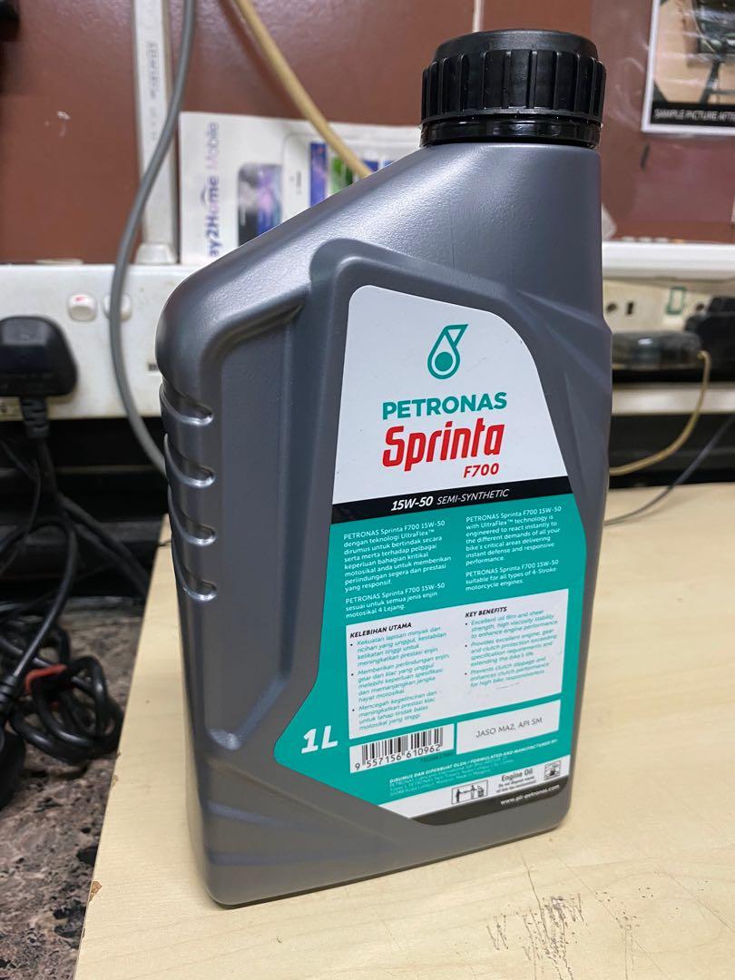 Engine Oil Petronas F700 15w50 F700 Petronas Engine Oil Fully Synthetic Motorcycles Motorcycle Accessories On Carousell