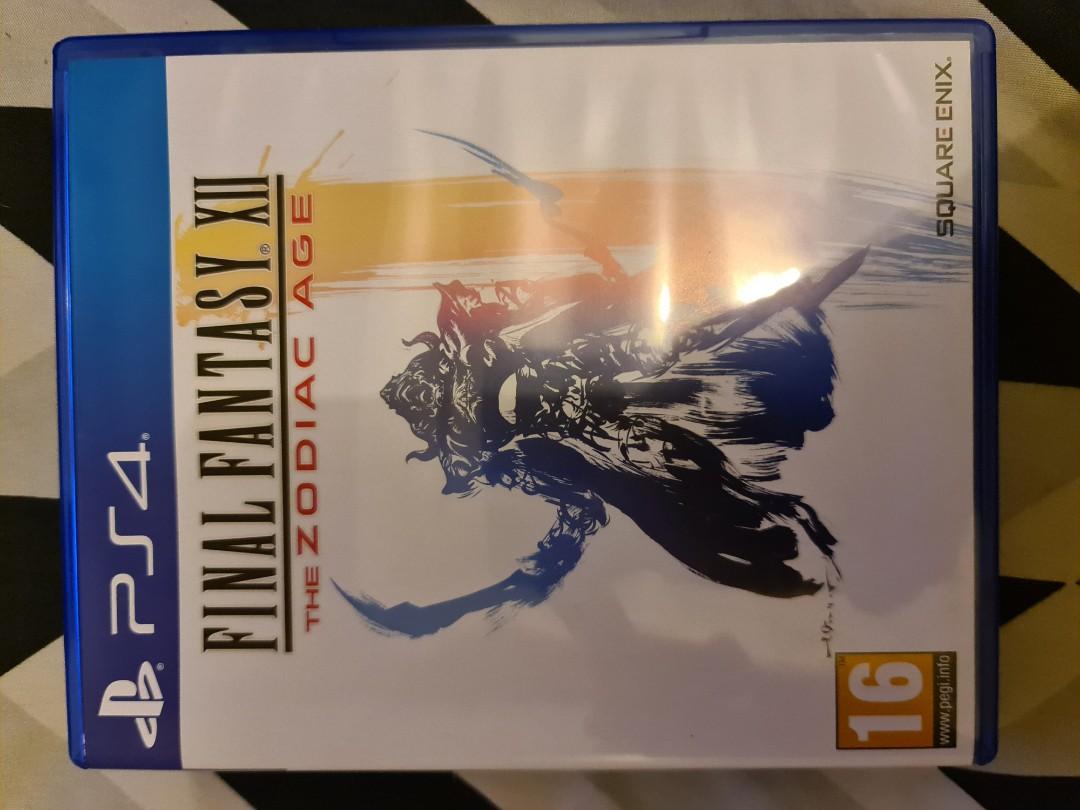 Final Fantasy XII (Category: PlayStation) located in Las Pinas. Submitted by sixtosengson (Listing ID 1037399888, Image 1). Description: Opened but not used. Location: Alabang/Las Pinas/BGC.
