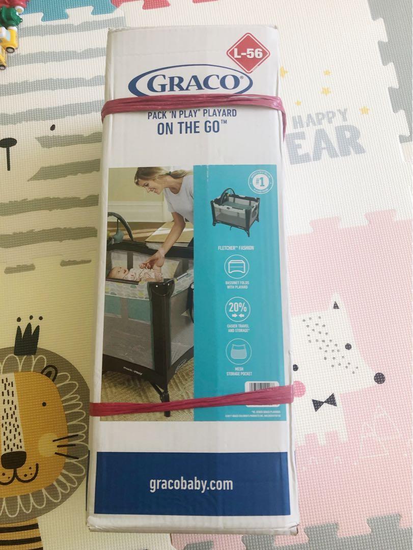 Graco Pack n Play On the Go Playard with Folding Bassinet