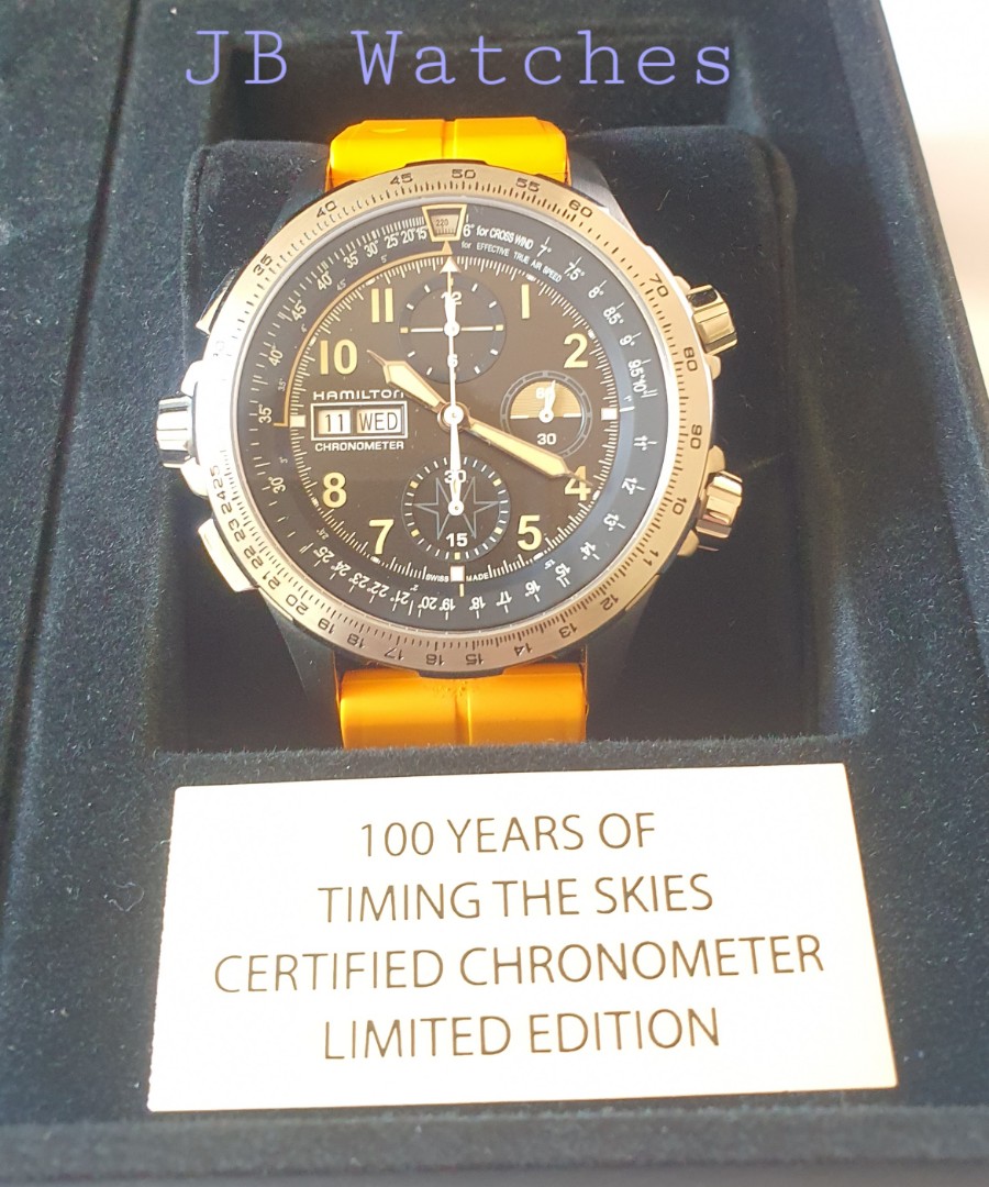 Hamilton KHAKI AVIATION X WING Auto Chronograph H77796535 Limited Edition Luxury Watches on Carousell