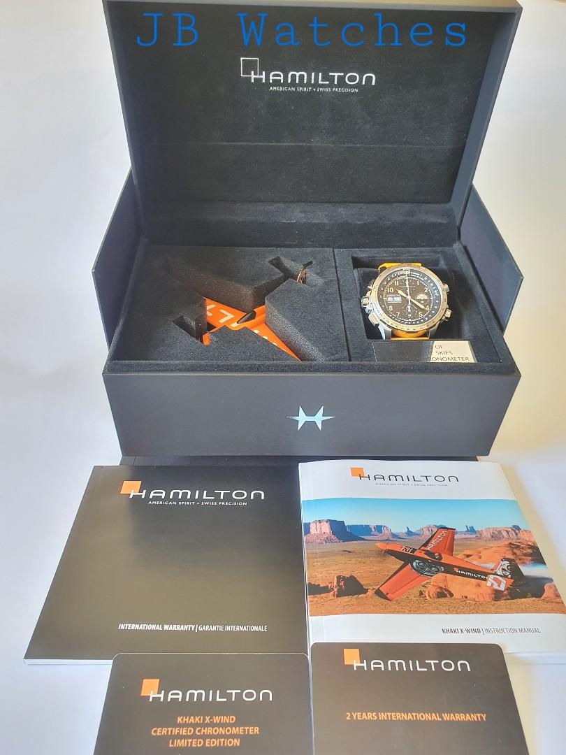 Hamilton KHAKI AVIATION X WING Auto Chronograph H77796535 Limited Edition