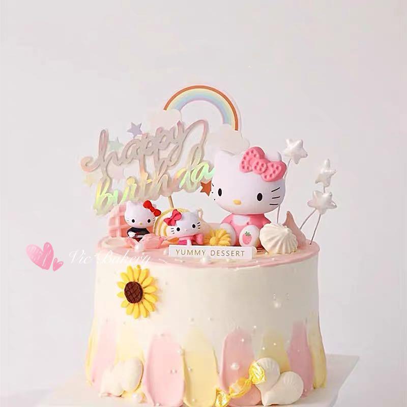 Hello kitty cake design