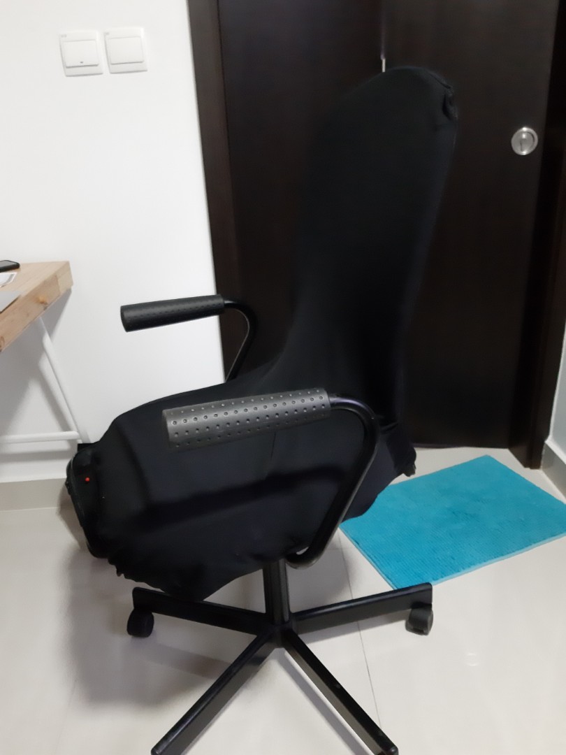 IKEA Flintan /Nominell Office Chair with seat cover, Furniture & Home