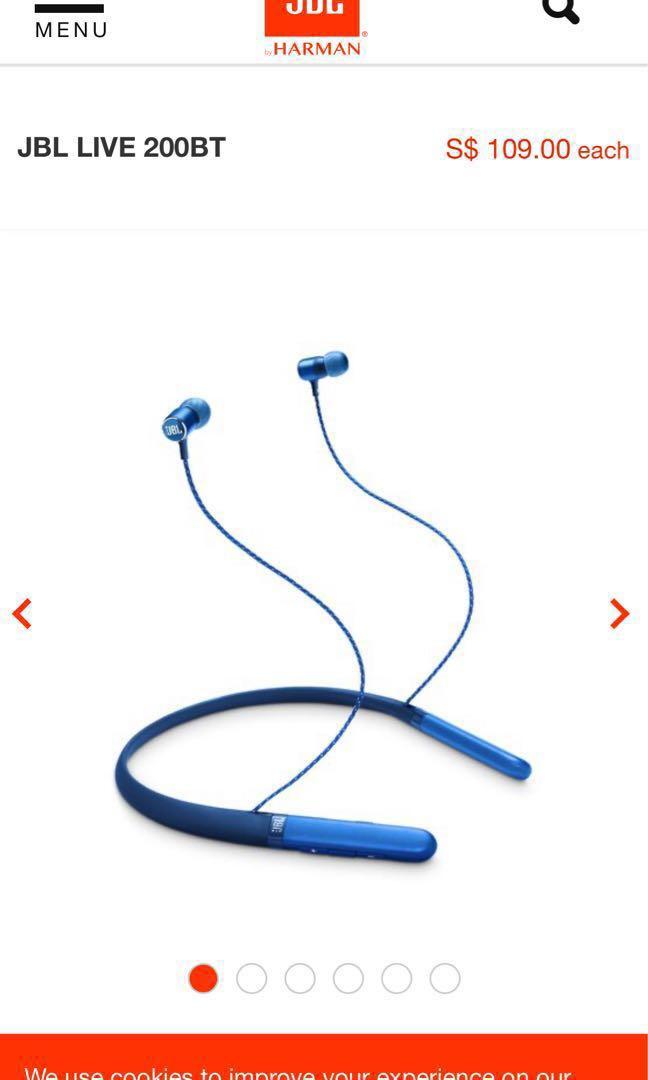 JBL LIVE 200BT Audio Headphones Headsets on Carousell