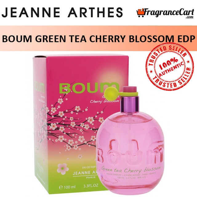 Perfume boum green best sale tea cherry blossom