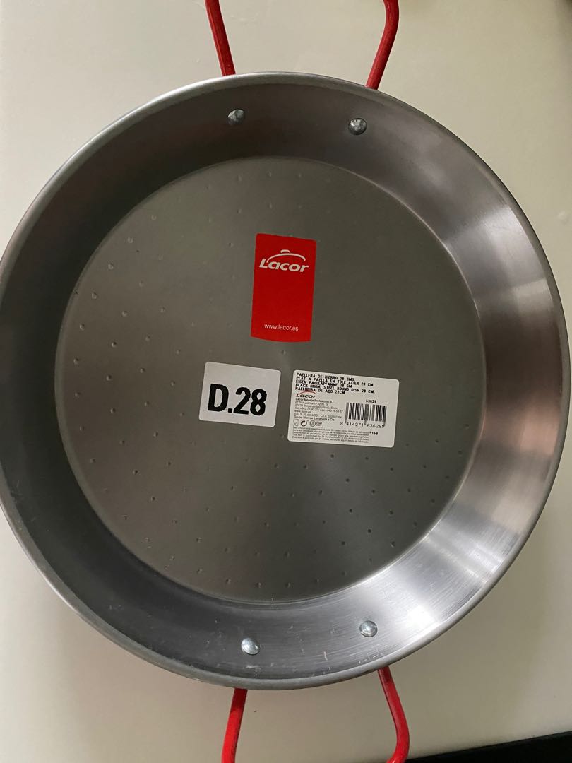 LACOR 60151,EMAILLE PAELLA PAN 50 CM.,Zilver