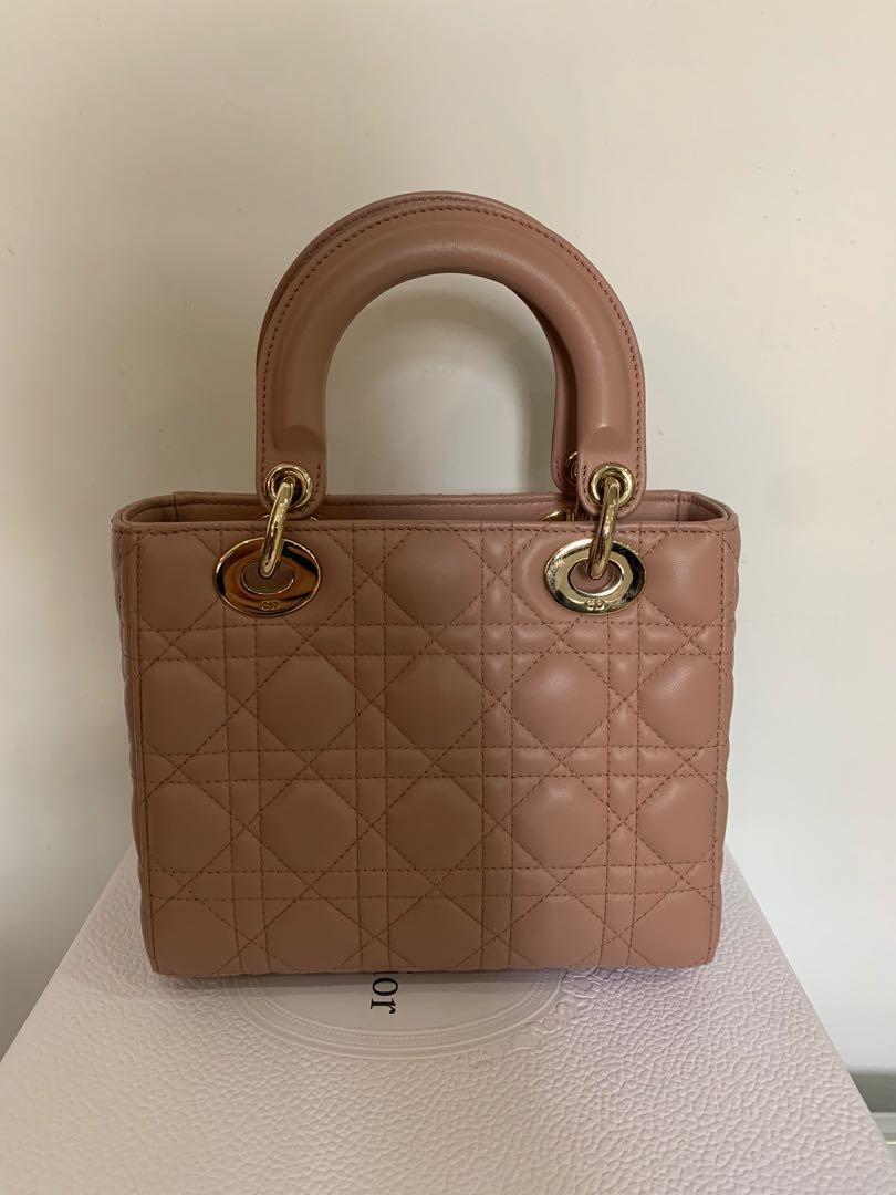 Mini Lady Dior Bag Aesthetic Beige Patent Cannage Calfskin  DIOR US