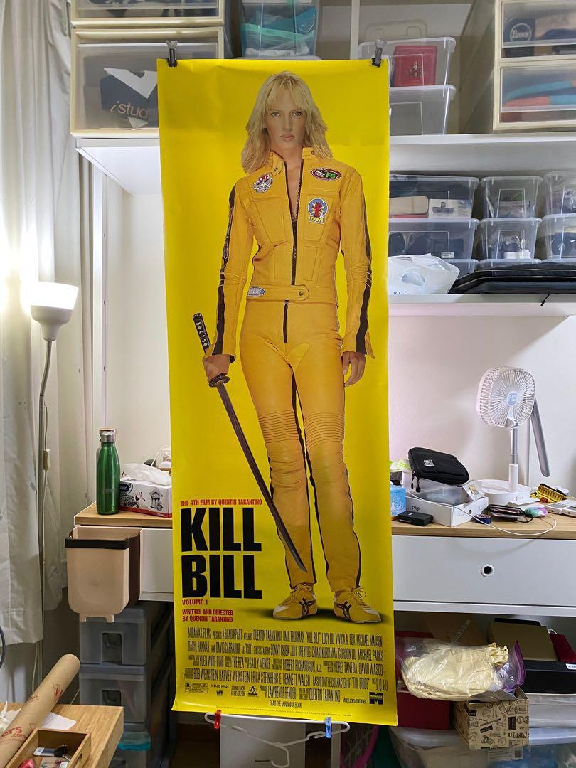 Life Size Kill Bill Movie Poster 190cm X 66cm Vintage Collectibles Stamps Prints On Carousell