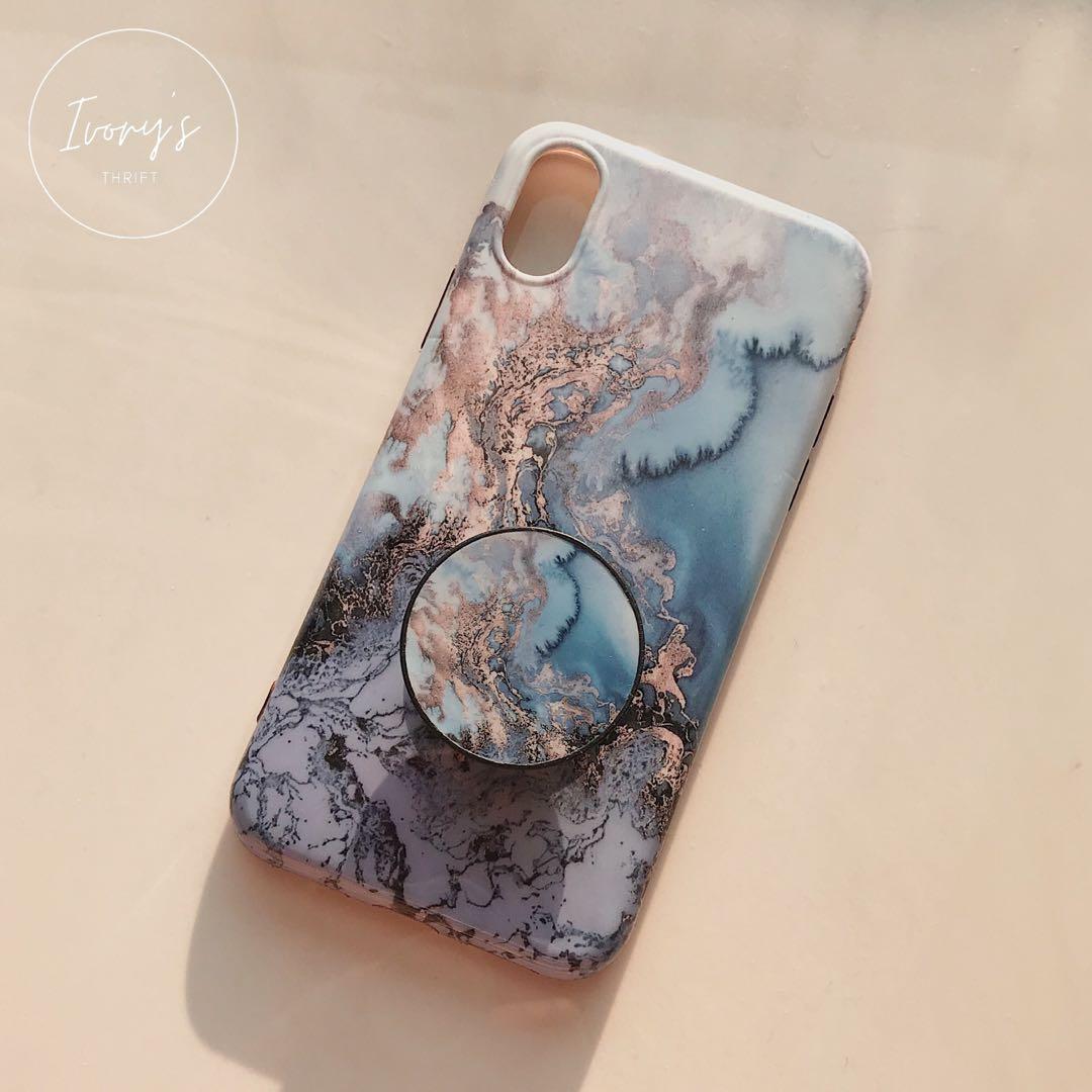 Marble Iphone Case Pop Socket For Iphone X Xs Telepon Seluler Tablet Aksesoris Tablet Handphone Casing Sarung Di Carousell Iphone 6s,iphone 6 plus,iphone 7,iphone 6s plus,iphone 8,iphone x,iphone 6,iphone 8 plus,iphone 7 plusdesign: marble iphone case pop socket for iphone x xs