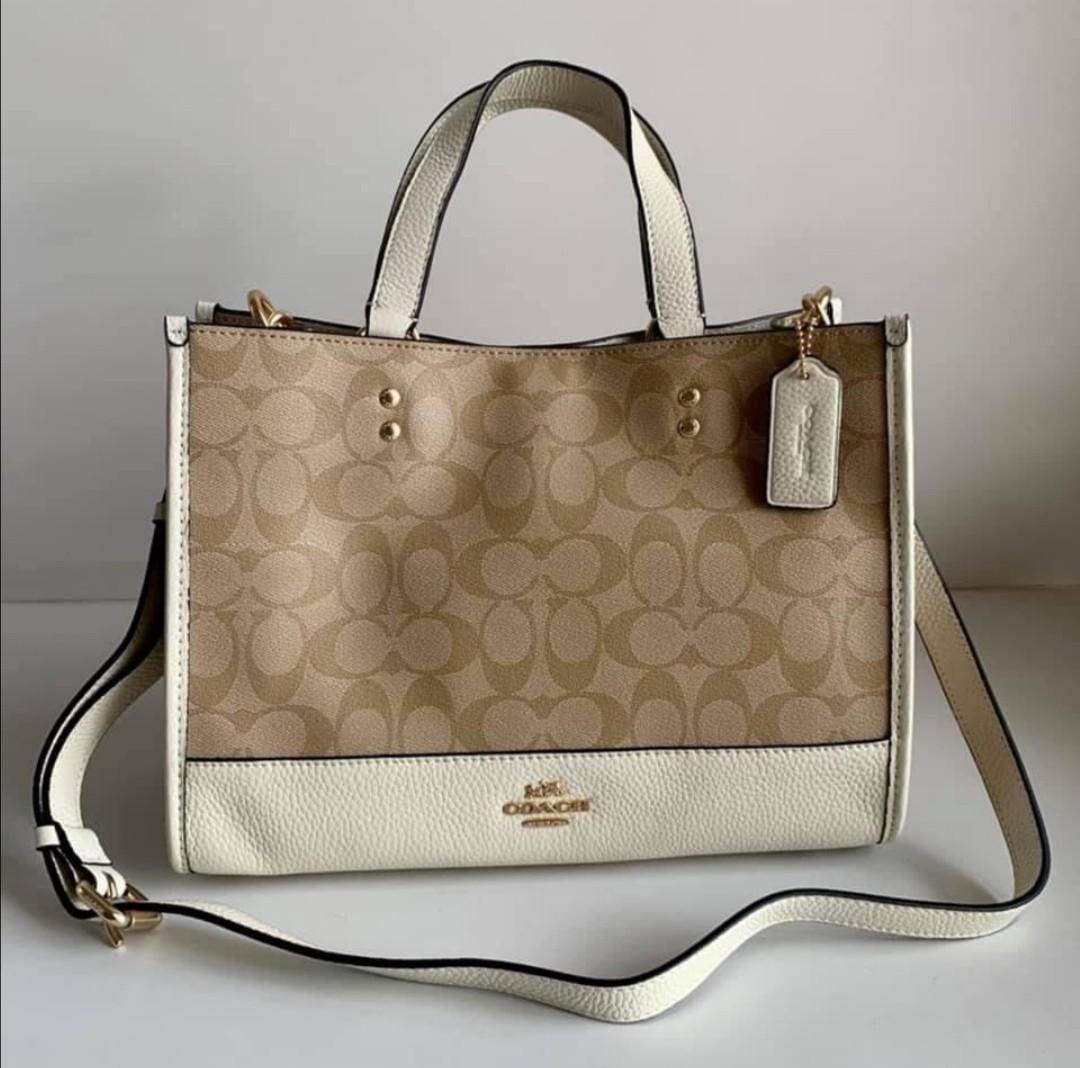 Coach dempsey carryall in sale signature