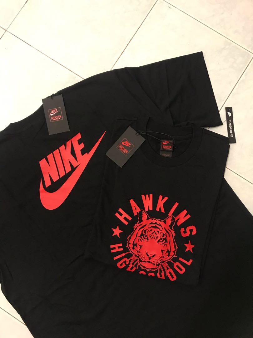 Nike stranger things Men s Fashion Tops Sets Tshirts