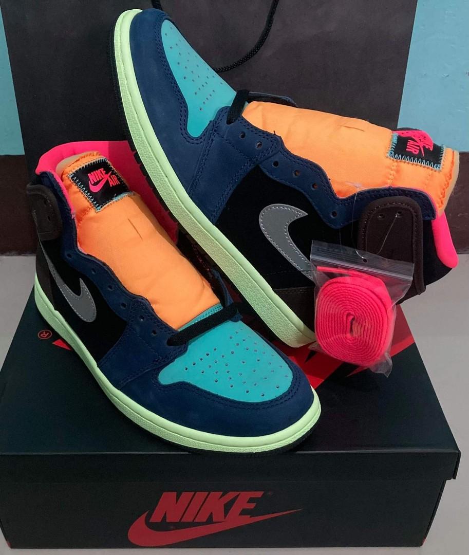 Nike Air Jordan 1 Retro High Og Baroque Brown Bio Hack Men S Fashion Footwear Sneakers On Carousell