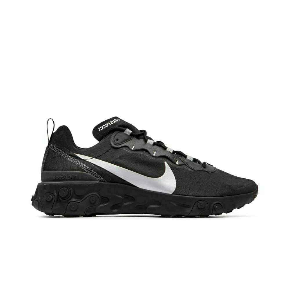 nike react element 55 black anthracite