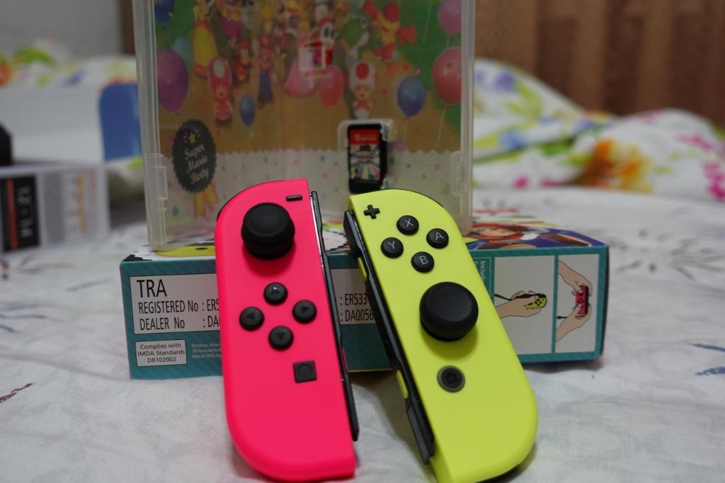 switch controller mario party