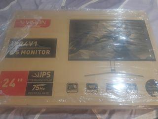 NVision Computer Monitor 24 inches IPS 75Hz Premium Display Desktop PC